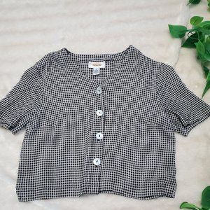 Vintage Talbots Crop Top